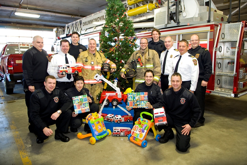 Une campagne de jouets réussie pour les pompiers