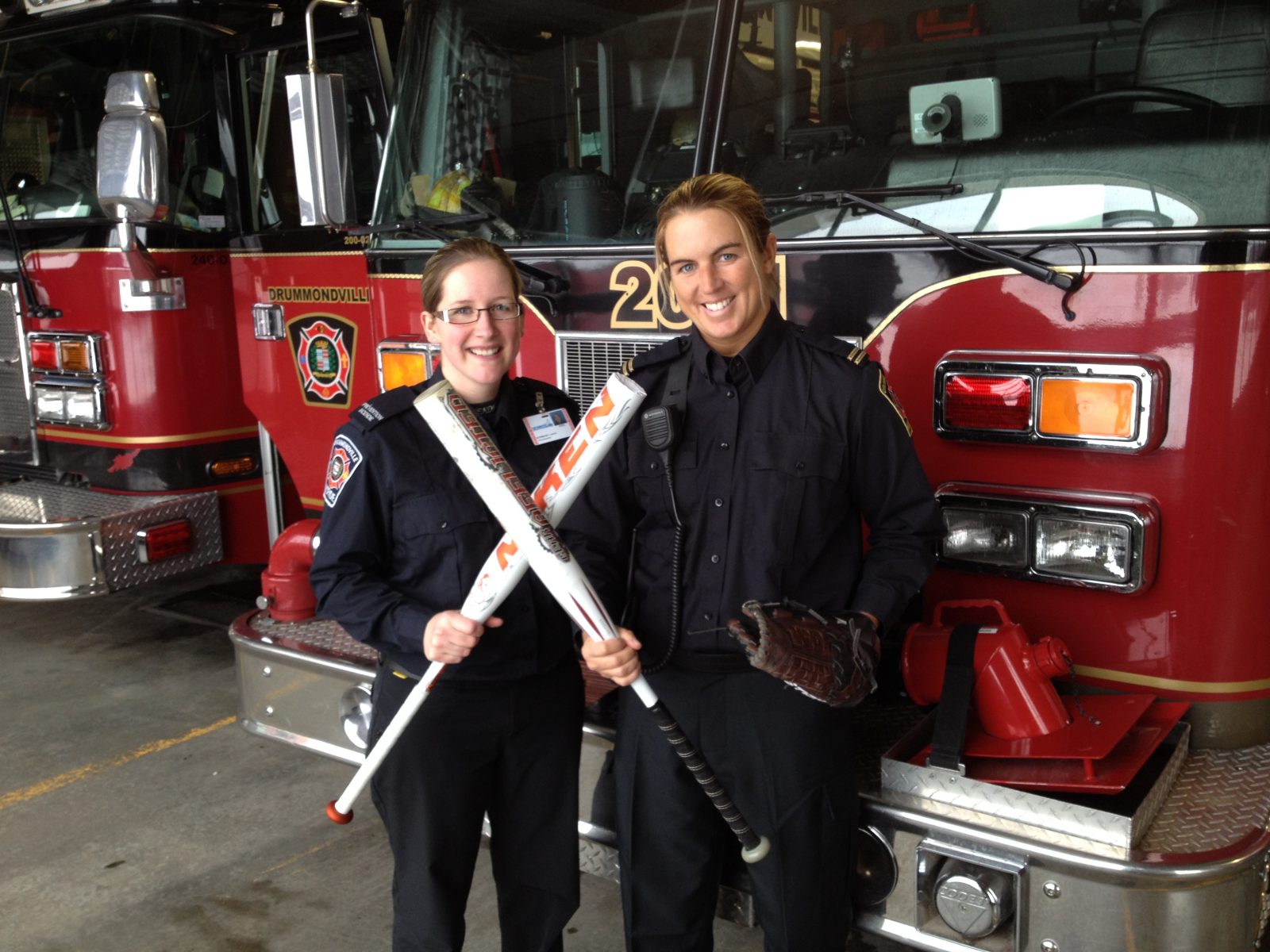 Drummondville sera représentée par deux pompières