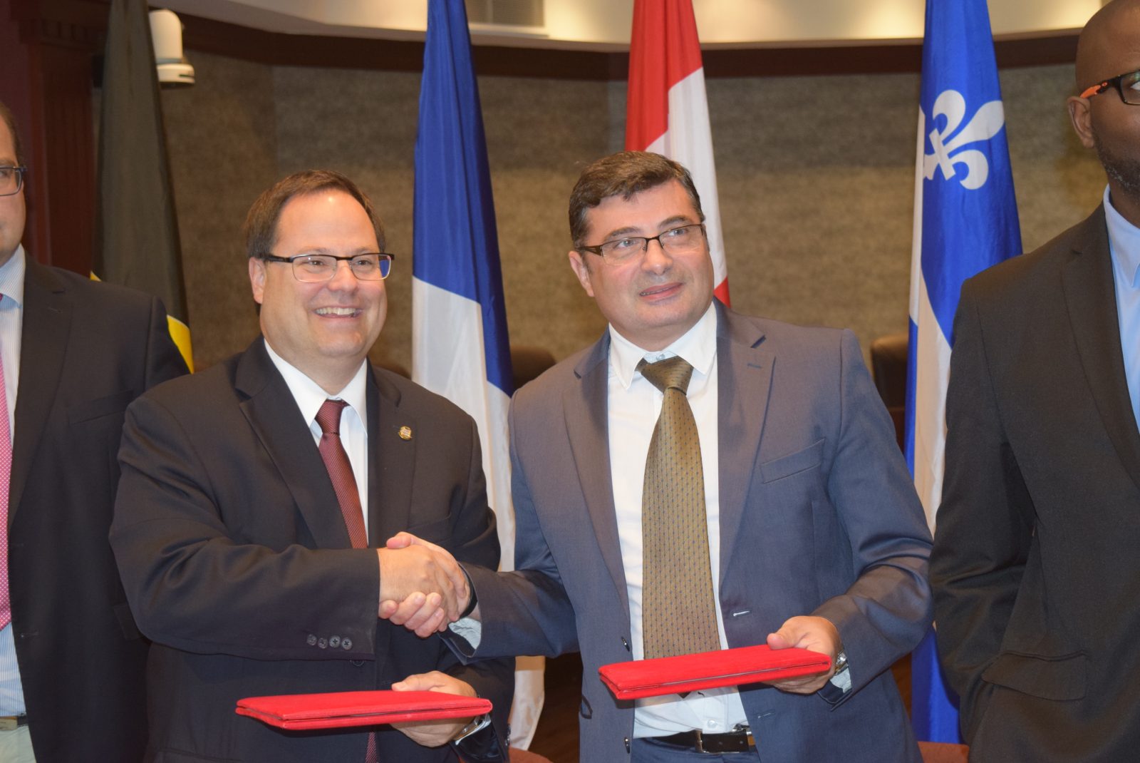 Drummondville signe un nouveau partenariat économique
