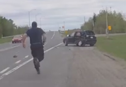 Violente collision sur la route 139 (vidéo)