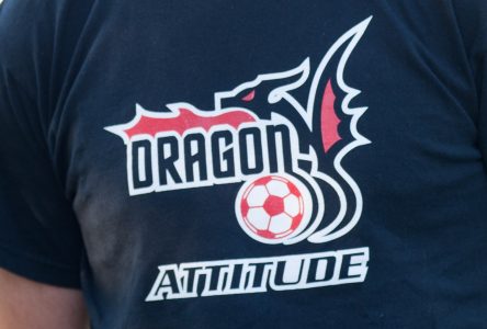 Les Dragons senior AAA en action