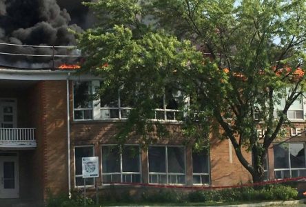 Une école du Centre-du-Québec entièrement détruite par le feu