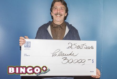 Claude Paré remporte 30 000 $