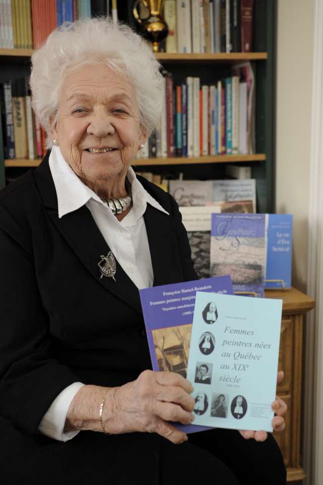 À 86 ans, Françoise Hamel-Beaudoin vient de publier ses 13e et 14e livres