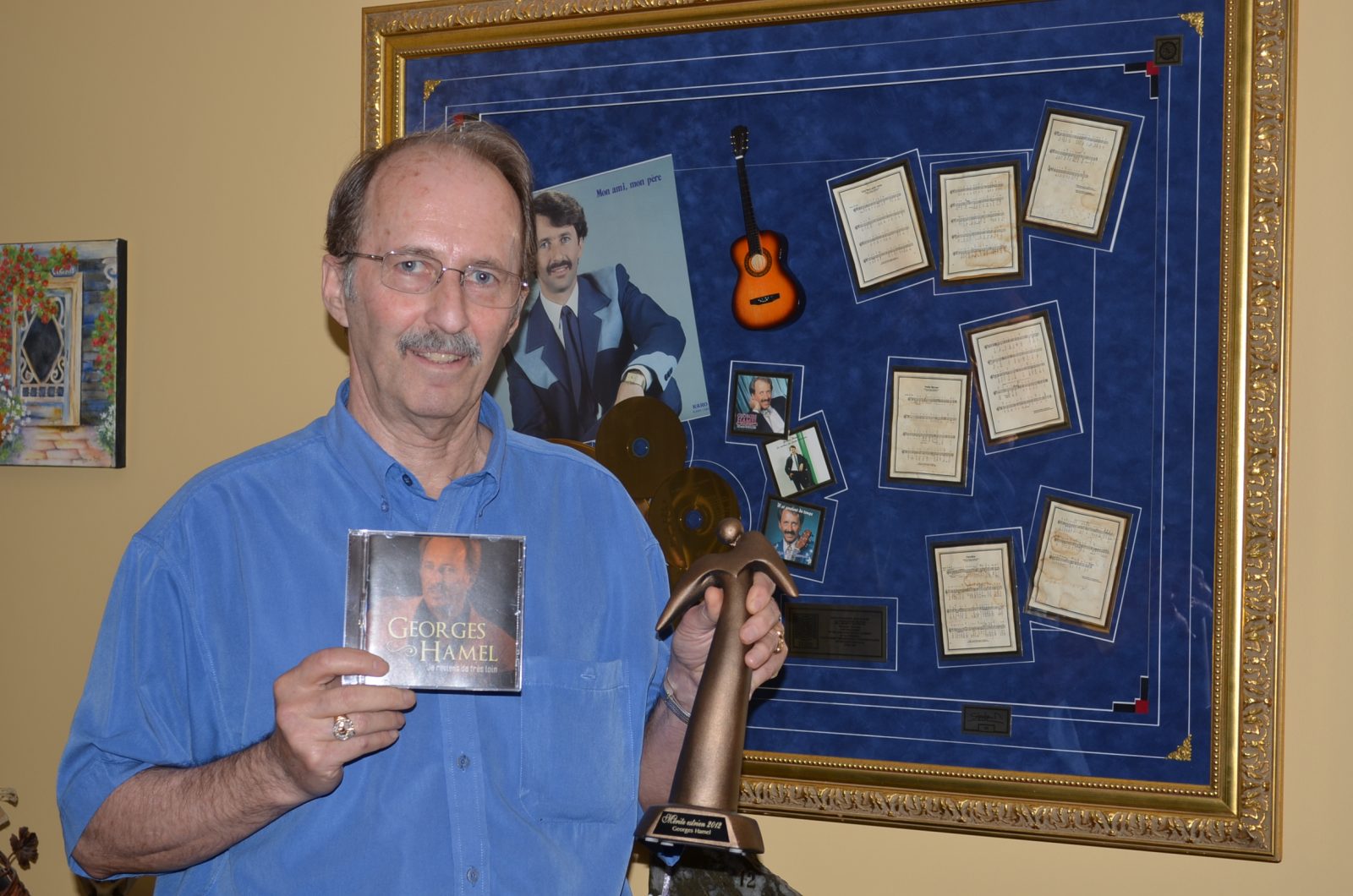 Georges Hamel livre des messages d’espoir avec son 43e album