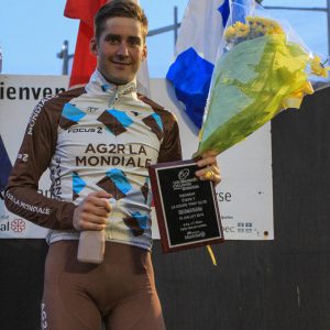 Hugo Houle remporte une étape des Mardis cyclistes de Lachine