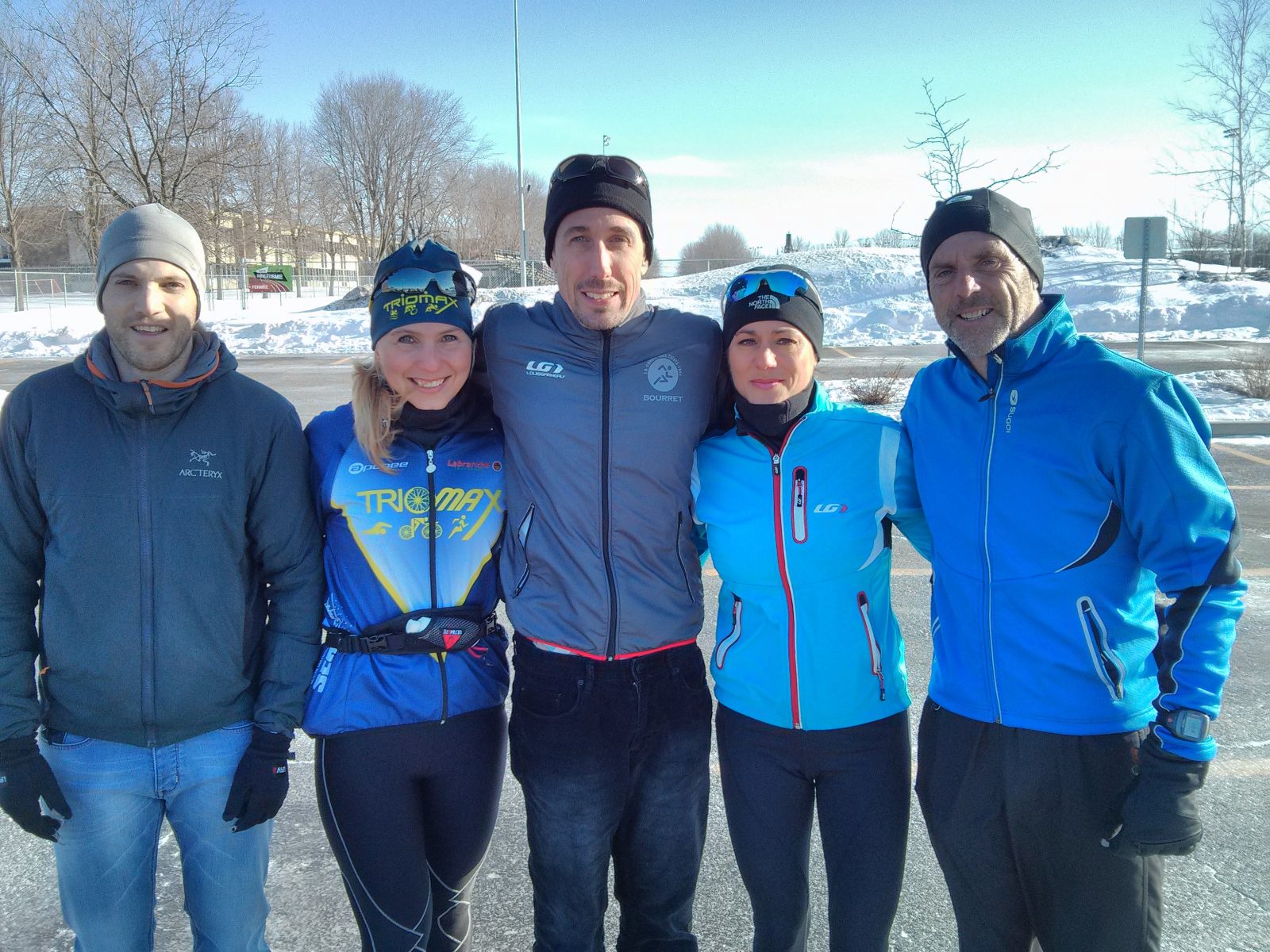 Cinq Drummondvillois au marathon de Boston