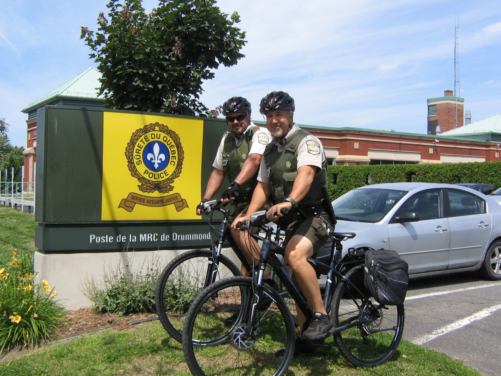 Un autre été de travail pour la patrouille à vélo de la SQ
