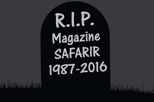Le magazine Safarir ne paraîtra plus