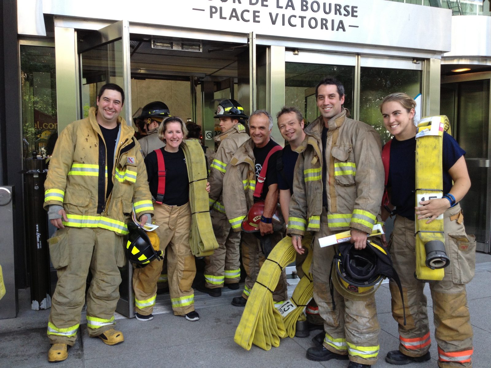 Les pompiers de Drummondville de retour au Défi gratte-ciel Scott
