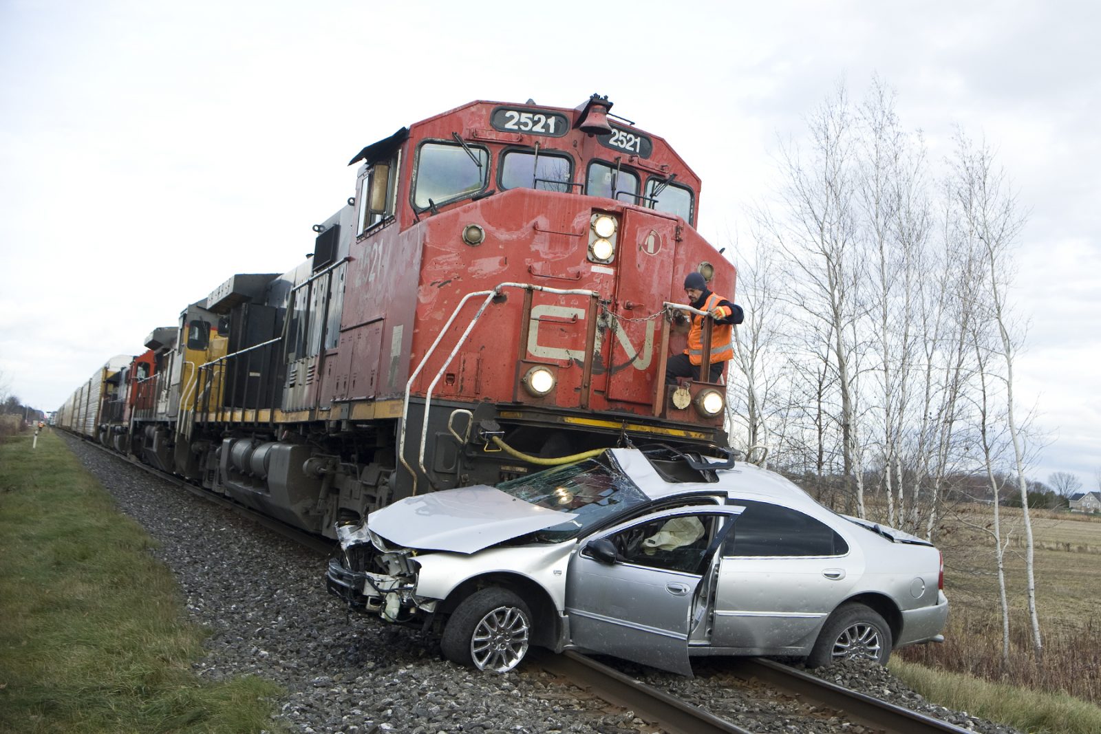 Collision mortelle entre un train et une voiture à Saint-Eugène