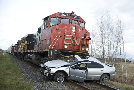 Collision mortelle entre un train et une voiture à Saint-Eugène