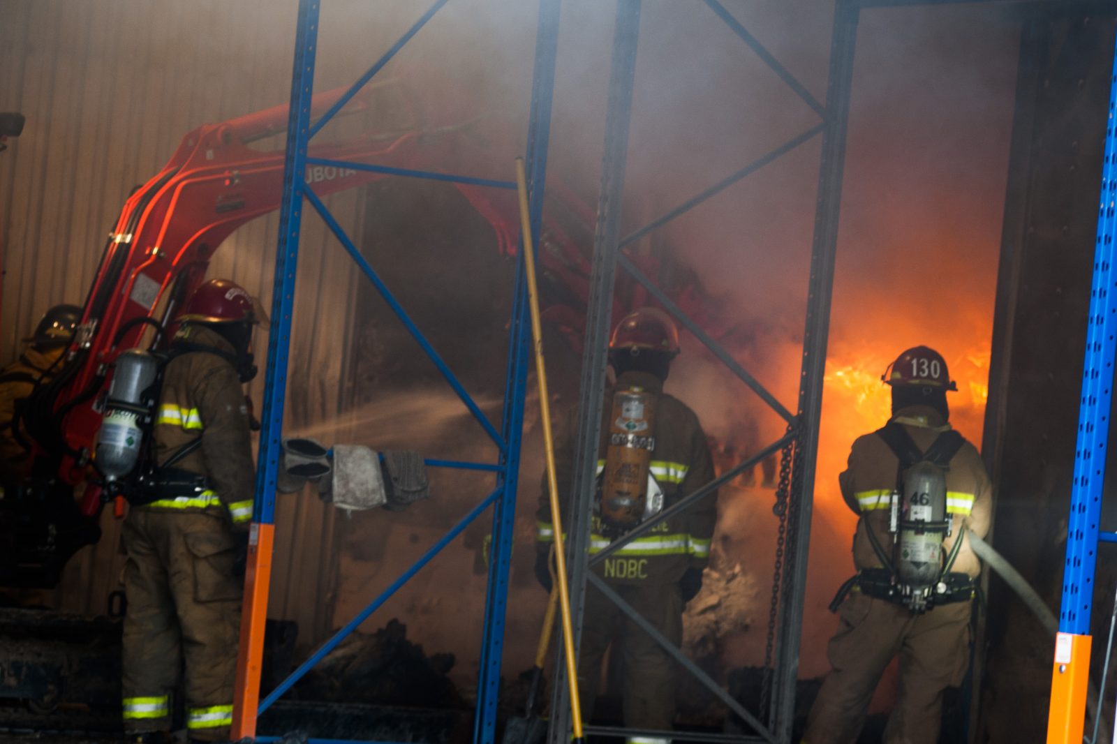 Incendie dans un four chez Sixpro (photos)