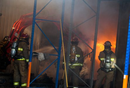 Incendie dans un four chez Sixpro (photos)