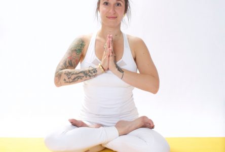 Perrine Marais: passionnée de yoga