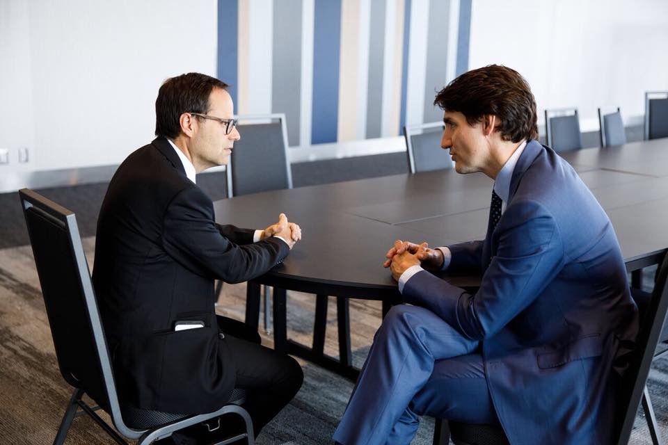 Alexandre Cusson dit non à Justin Trudeau