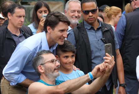 Justin Trudeau marque un arrêt à Drummondville