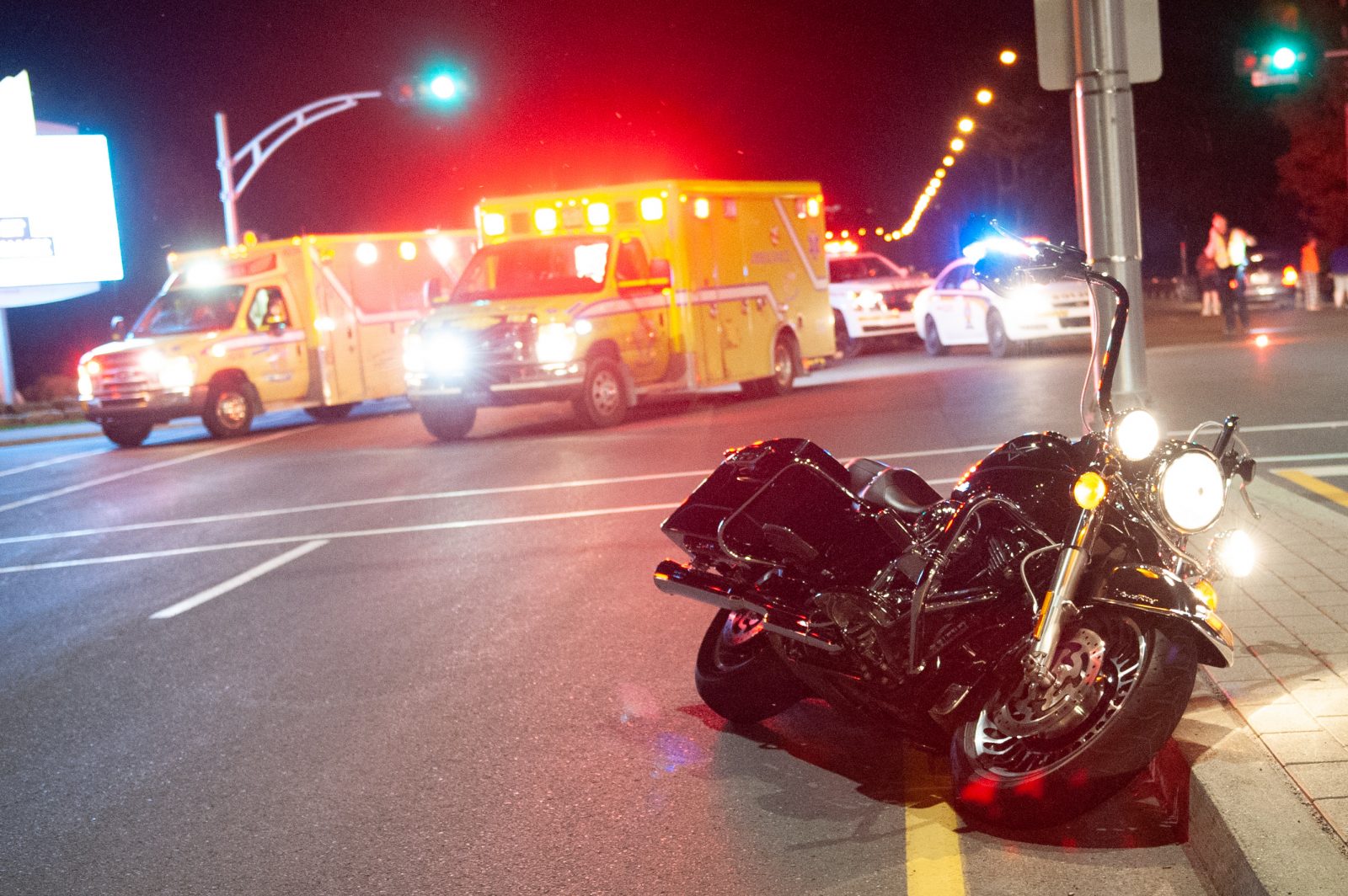 Deux motocyclistes blessés sur le pont de la Traverse