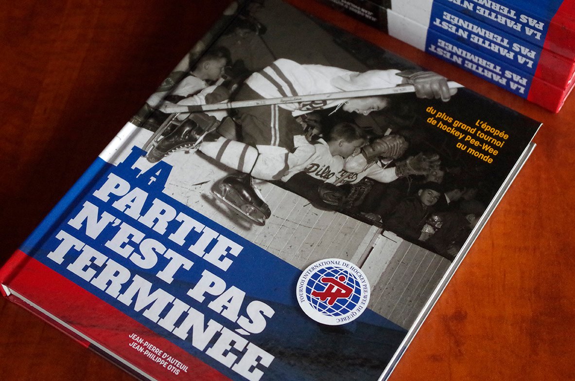 Tournoi pee-wee de Québec : 60 ans d’histoire dans un seul livre