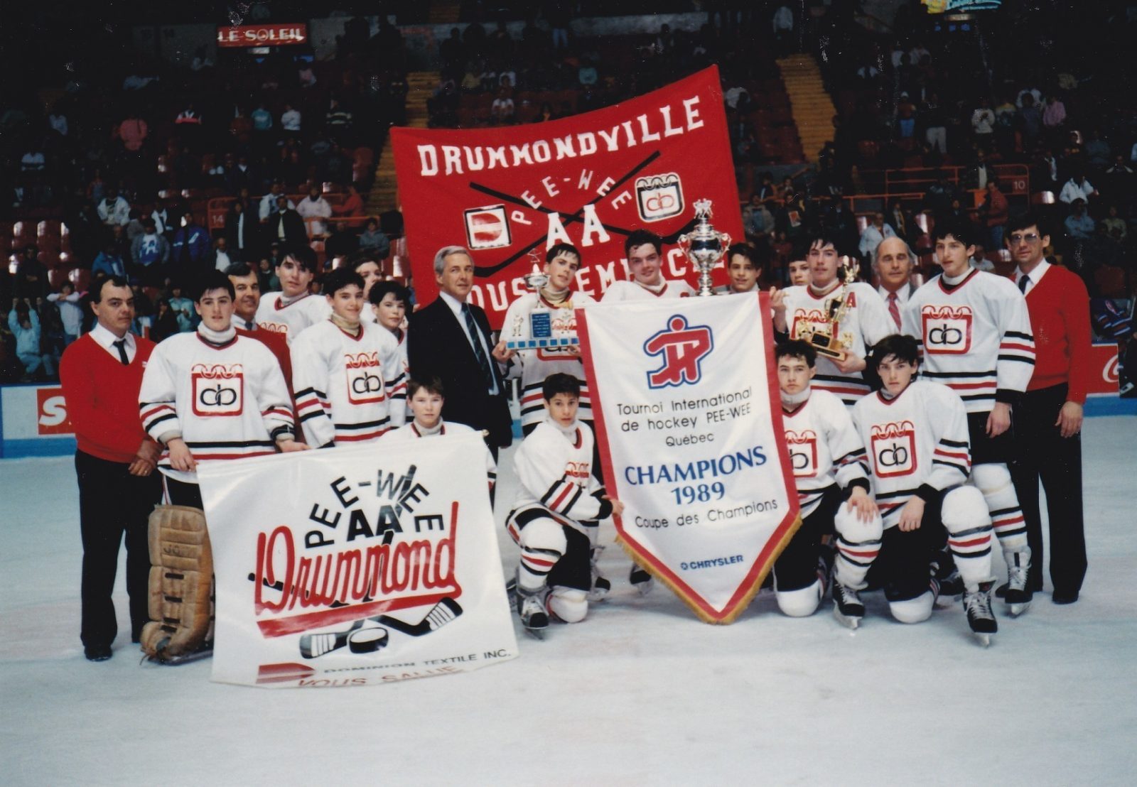 Drummondville, première ville gagnante de la coupe des Champions