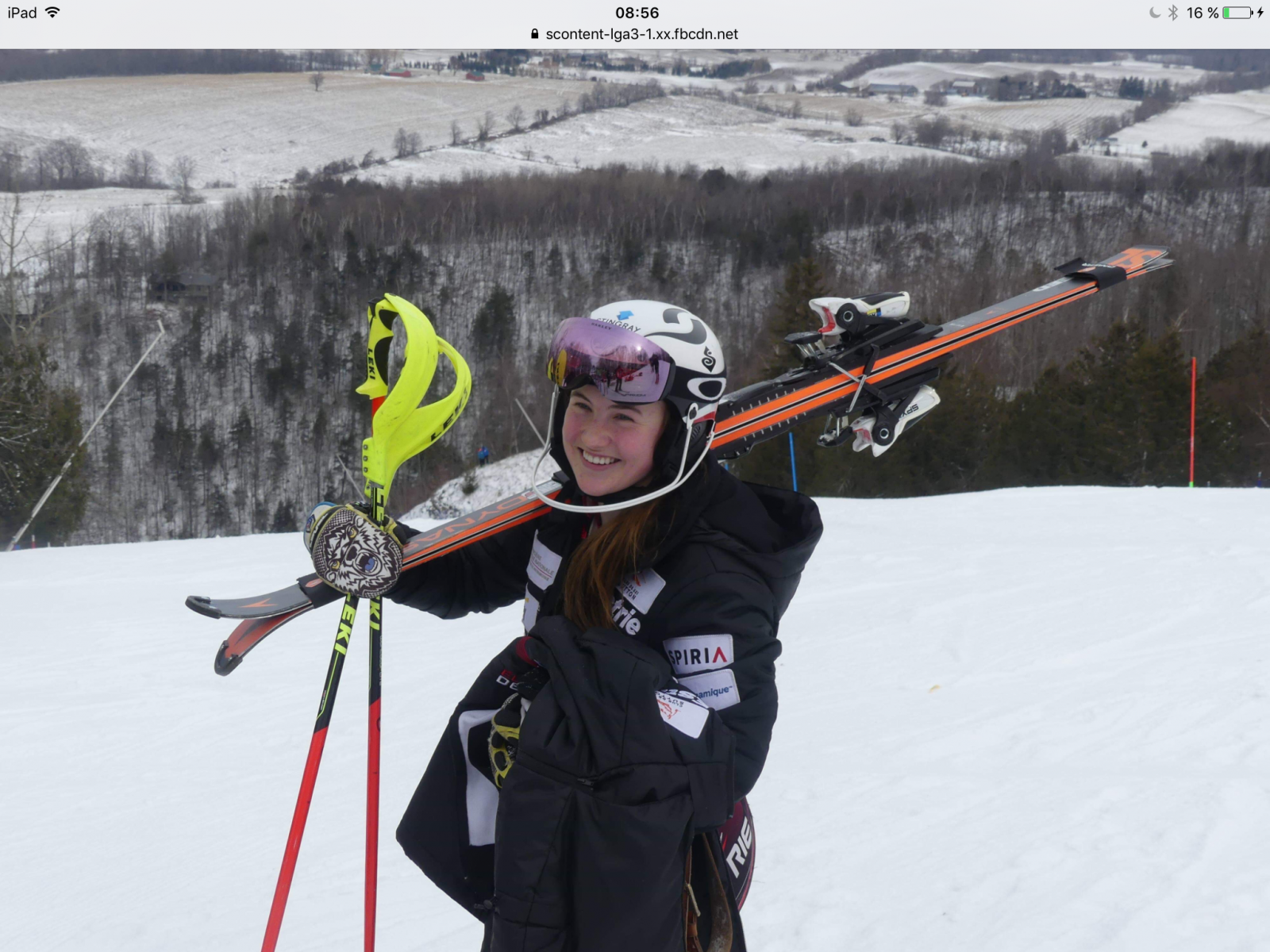 Ski alpin : Sarah-Maude Goulet en route vers les Championnats canadiens