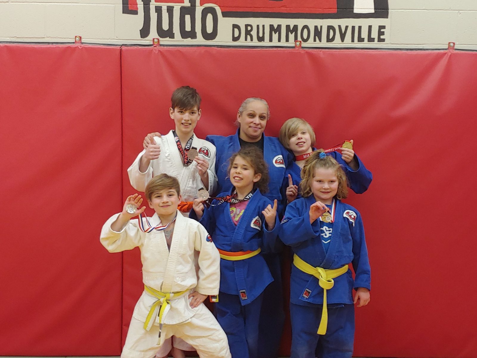 Des médailles pour six jeunes judokas de Drummondville