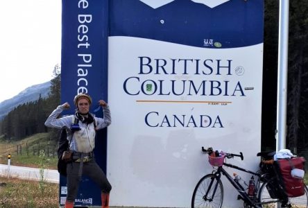 Laura Bouthillette a traversé le Canada à vélo