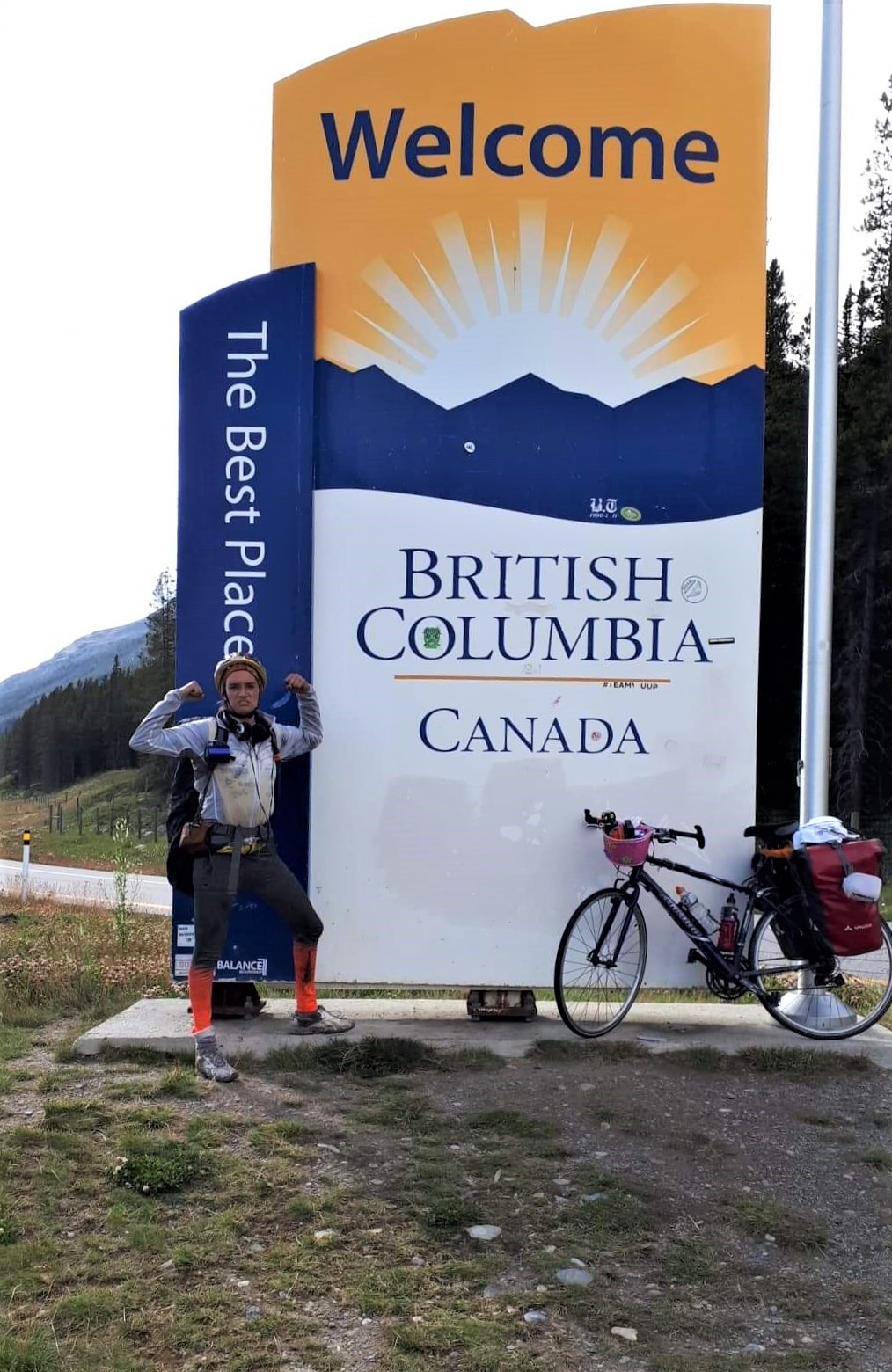Laura Bouthillette a traversé le Canada à vélo