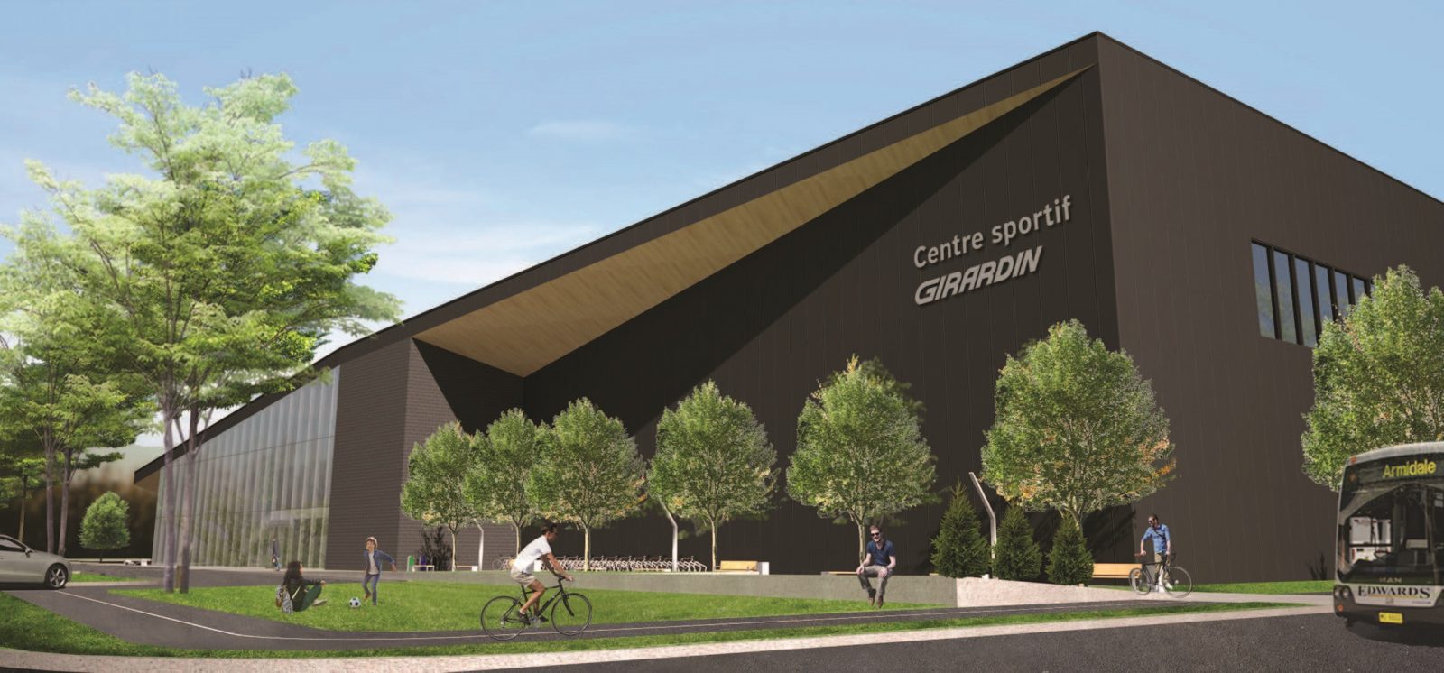 Première image du futur Centre sportif Girardin