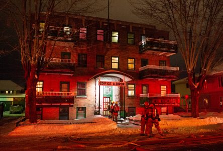 Début d’incendie dans un immeuble à logements