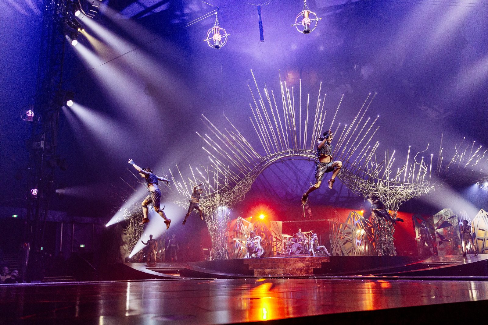 Les artistes drummondvillois du Cirque du Soleil rentrent au bercail