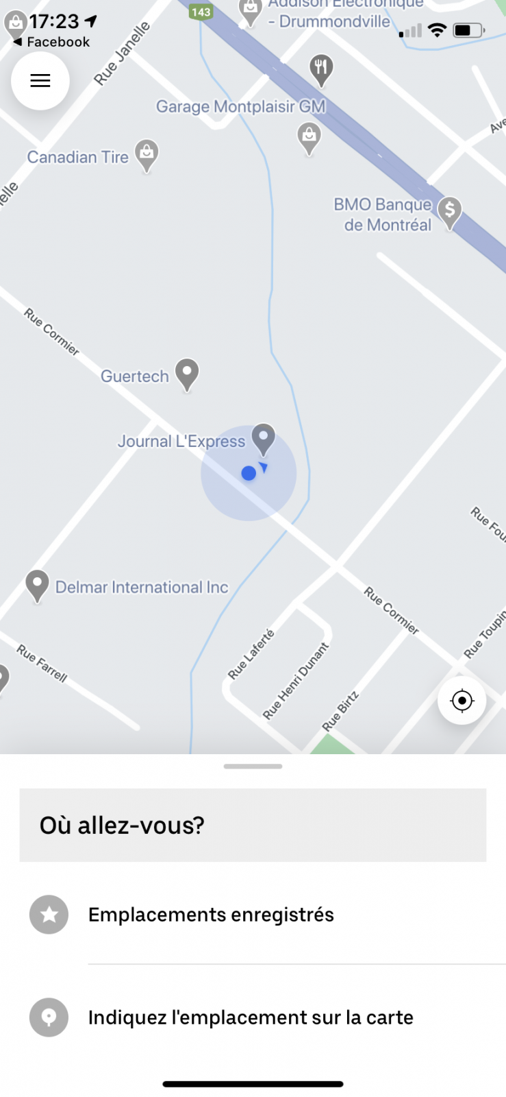 Vers un service Uber à Drummondville cet automne?
