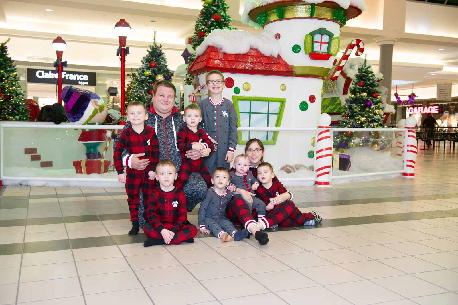 Noël avec sept enfants