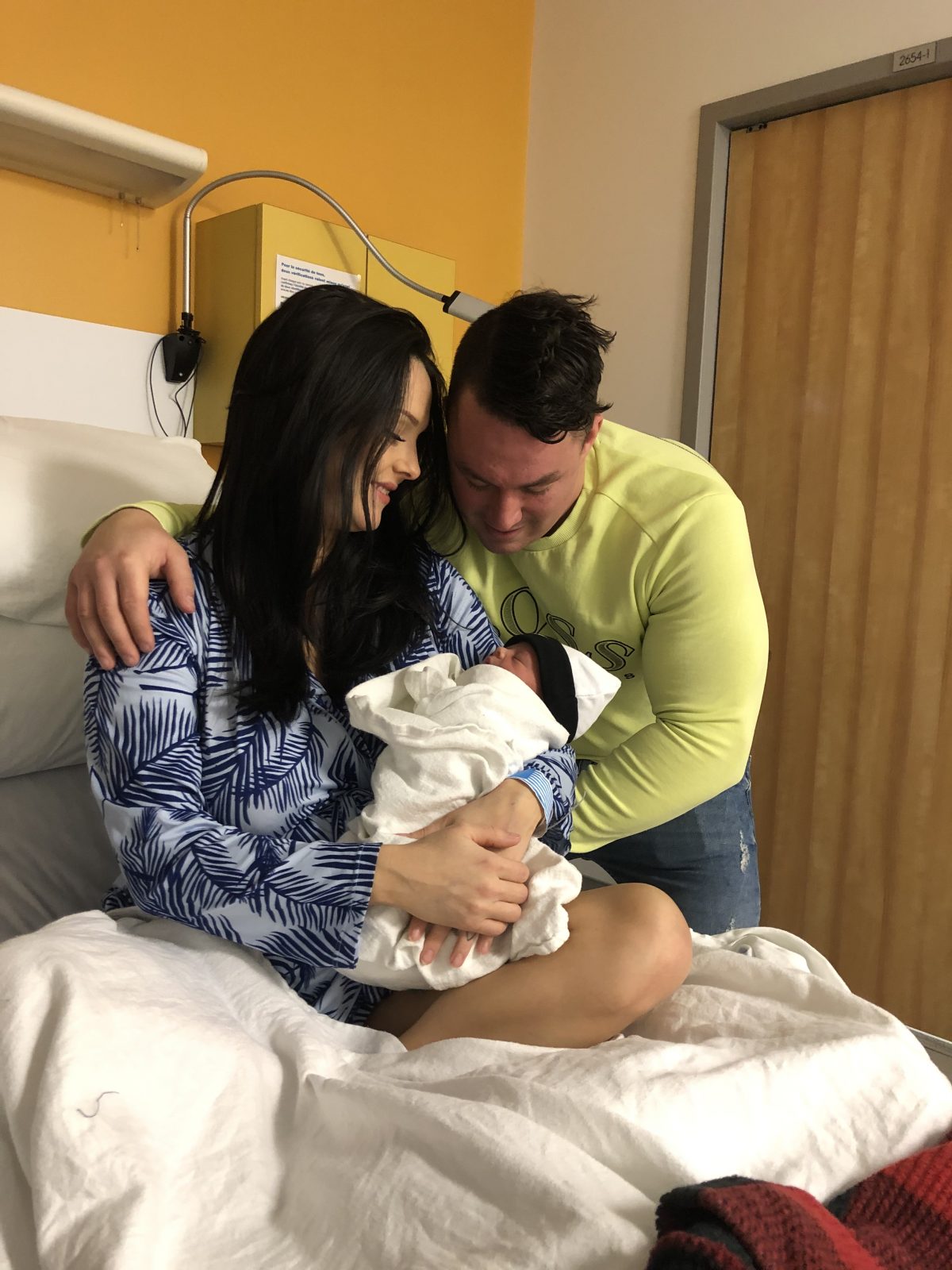 Milan Cyr est le premier bébé de l’année à Drummondville