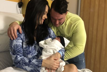 Milan Cyr est le premier bébé de l’année à Drummondville