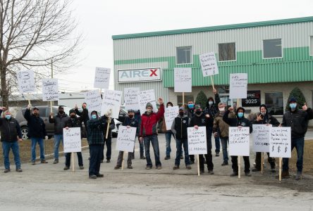 Trois jours de grève chez Airex industries