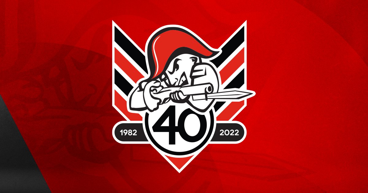 Un logo hommage pour les 40 ans des Voltigeurs