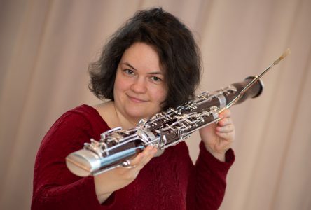 Myriam Joyal et son basson… indissociables