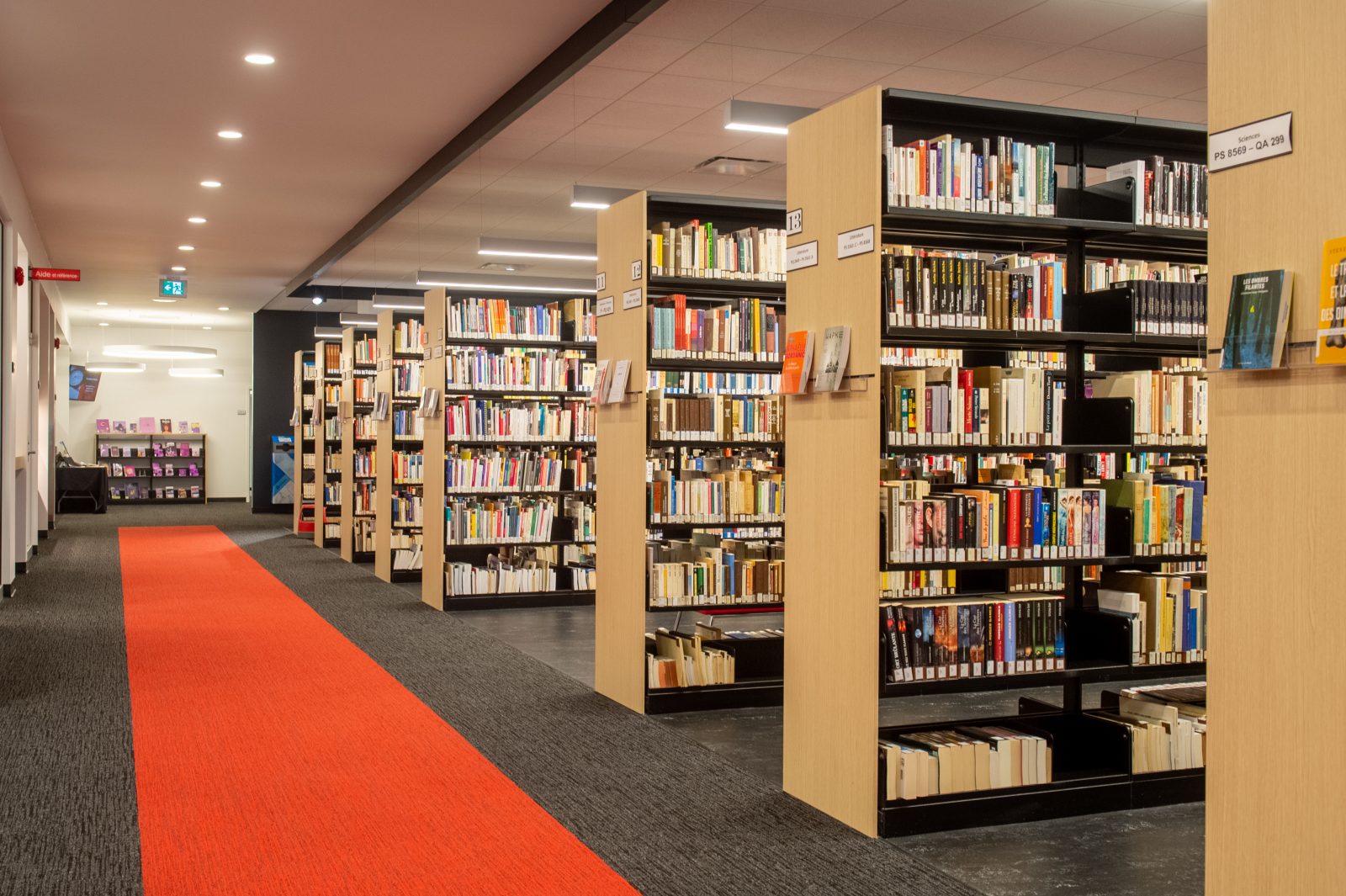 La bibliothèque du Cégep de Drummondville fait peau neuve