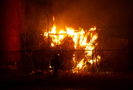 Un autre incendie dans l’ancienne chaufferie de la Fortissimo (photos et vidéo)