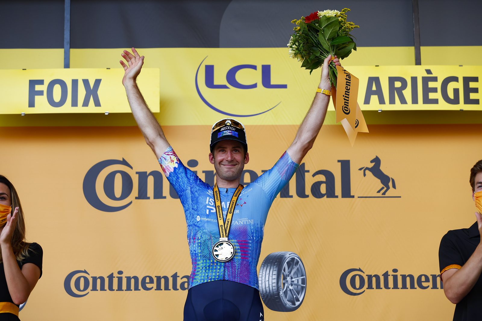 Hugo Houle termine au 24e rang du Tour de France