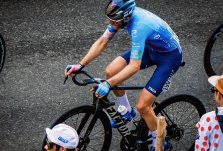 Tour de France : le coéquipier d’Hugo Houle termine troisième à la 12e étape