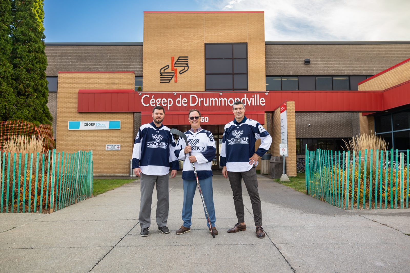 Une équipe de hockey masculin pour le Cégep de Drummondville