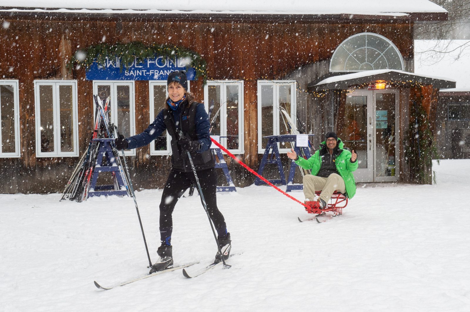 Ski de fond Saint-François s’équipe d’une luge adaptée