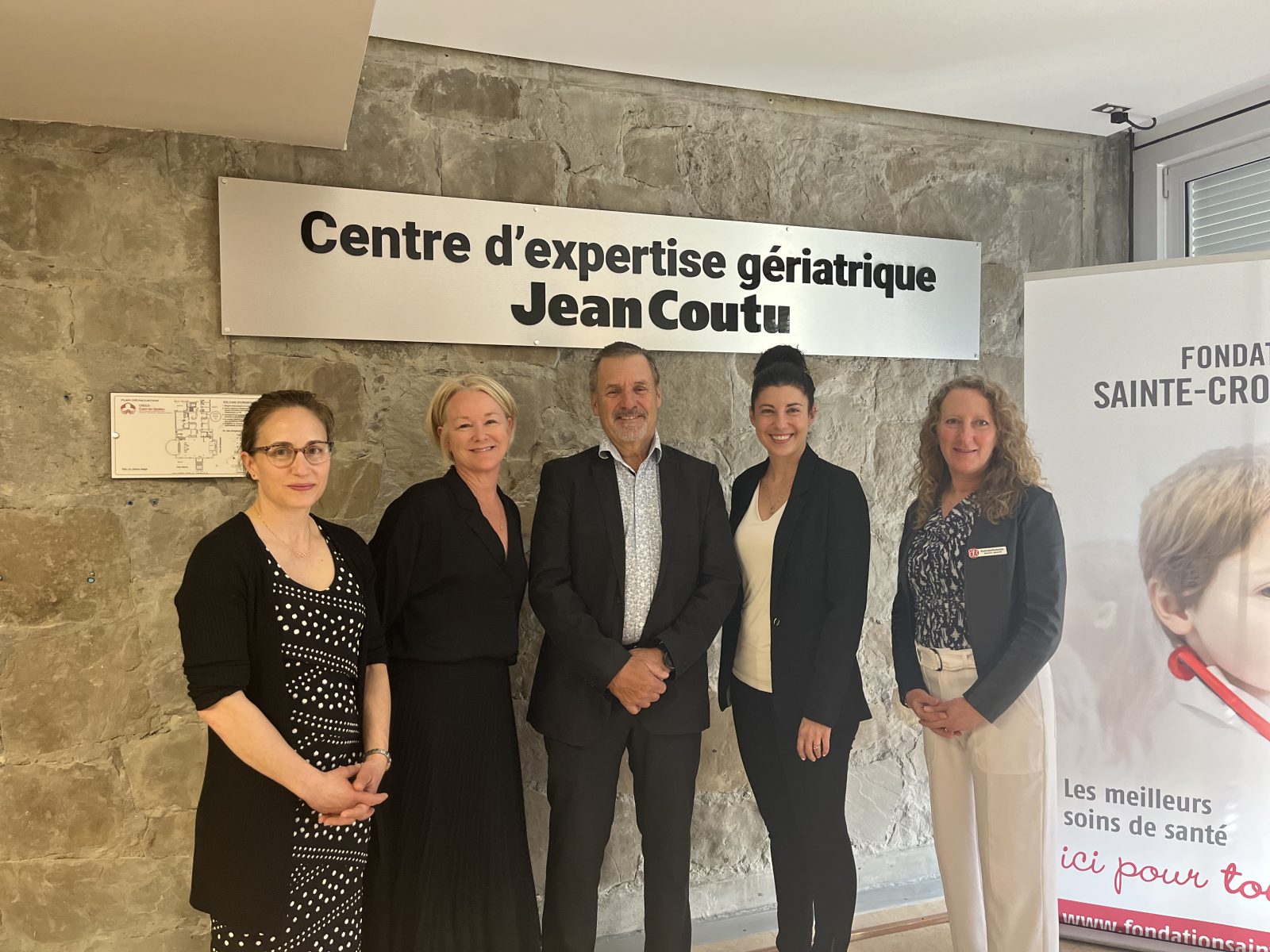 Inauguration du Centre d’expertise gériatrique Jean Coutu