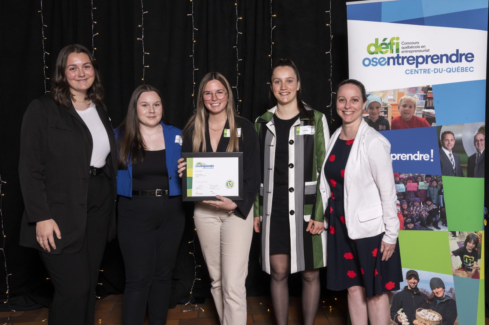 Les lauréats du 25e Défi OSEntreprendre Centre-du-Québec dévoilés