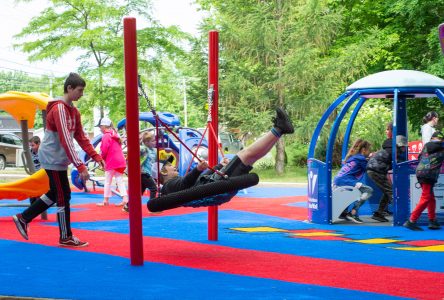 Drummondville inaugure son premier parc inclusif 