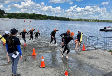 Triathlon : la portion en rivière aura bien lieu