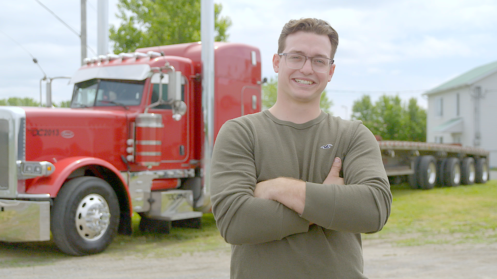 Un candidat de Drummondville en lice pour Cœur de trucker