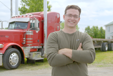 Un candidat de Drummondville en lice pour Cœur de trucker